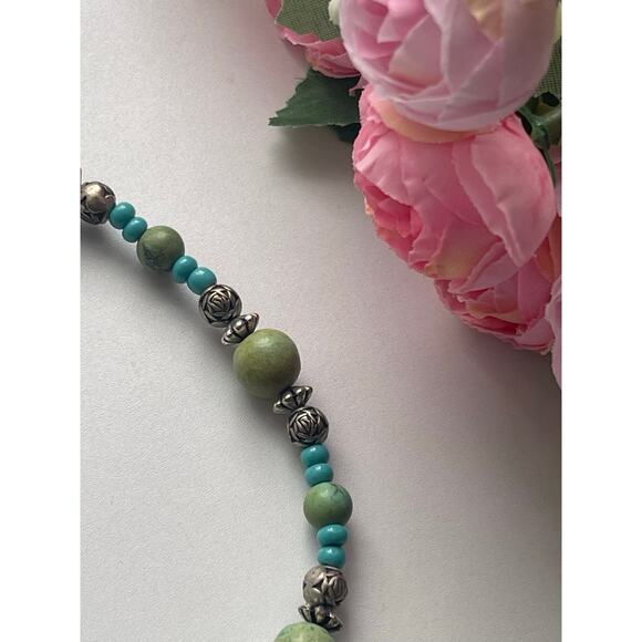 Vintage Hand beaded Set Of 3 Chokers - Picture 3 of 8